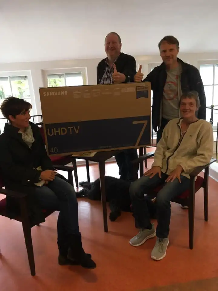 Spendenerlös der FFL-Herztour für die Bewohner des Theresienhofes